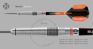 Rzutki Harrows VERVE 90% Steeltip