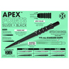Końcówki steeltip Harrows APEX RIDGE black
